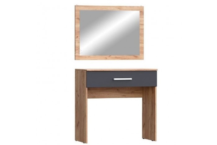 Набор мебели для спальни Мартина - 5 дуб крафт золотой - графит