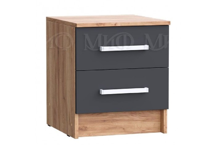 Набор мебели для спальни Мартина - 5 дуб крафт золотой - графит