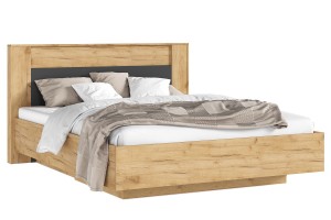 Набор мебели для спальни "Остин-2" (графит - дуб крафт золотой)