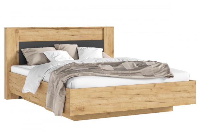 Спальня Остин-2 графит - дуб крафт золотой