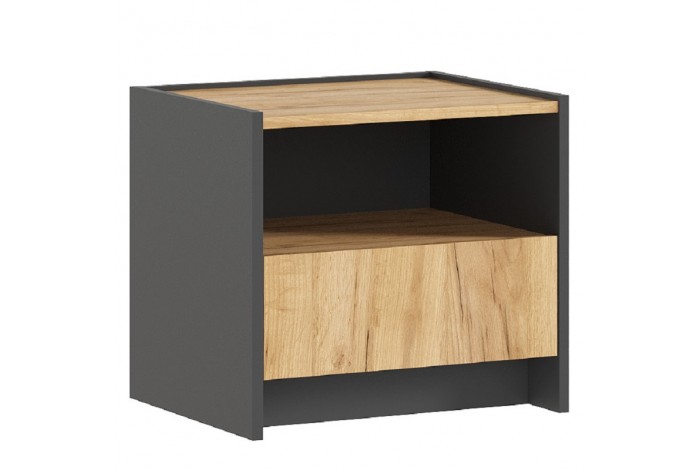 Спальня Остин-2 графит - дуб крафт золотой