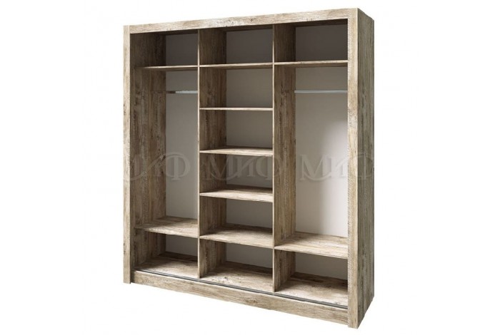 Спальня Ривьера-1 дуб юкон - бетон темный