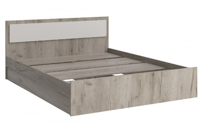 Кровать Фиеста 1,4 дуб крафт серый - кашемир