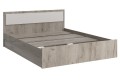 Кровать Фиеста 1,6 дуб крафт серый - кашемир
