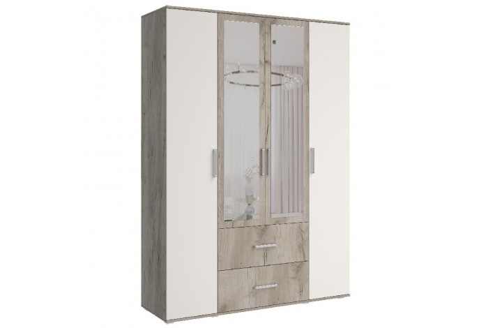 Спальня Фиеста 2 дуб крафт серый - кашемир