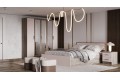 Спальня Мартина - 9 дуб крафт серый - кашемир