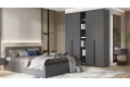 Спальня Норд - Челси- 2 графит - графит