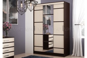 Набор мебели для спальни "Сакура"  (венге - дуб беленый)