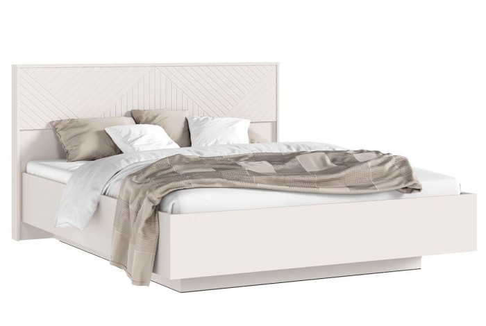 Кровать парящая 1,6 м Флэш с ортопедическим основанием (металл) Кашемир - Кашемир