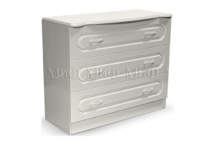 Набор мебели для спальни "Гармония" (белый - белый глянец)