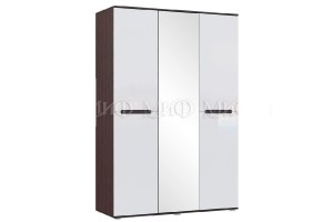 Набор мебели для спальни "Ким" (венге - белый-глянец)