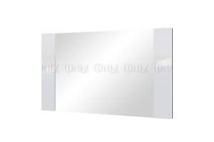 Зеркало "Ким" (белый глянец)