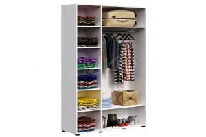 Набор мебели для спальни "Нэнси" (белый - белый-глянец)