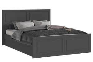 Кровать "Престиж-1" 1,4 м (графит - графит структурный)