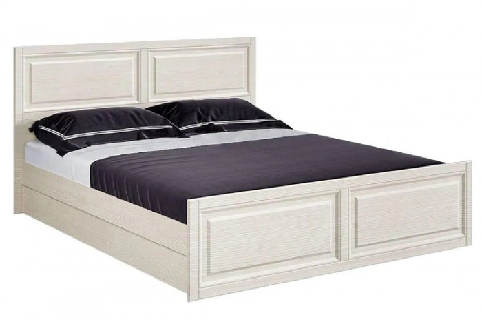 Кровать Престиж-1 1,4 белый - белый матовый