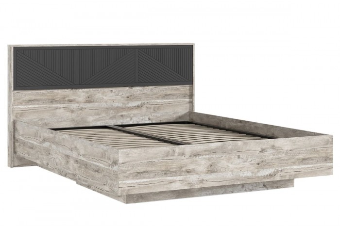 Спальня Сильвия - 1 Дуб Юкон - Браш Графит