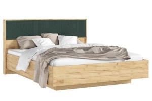 Набор мебели для спальни Сильвия - 2 Дуб Крафт Золотой - Браш Мени Грин