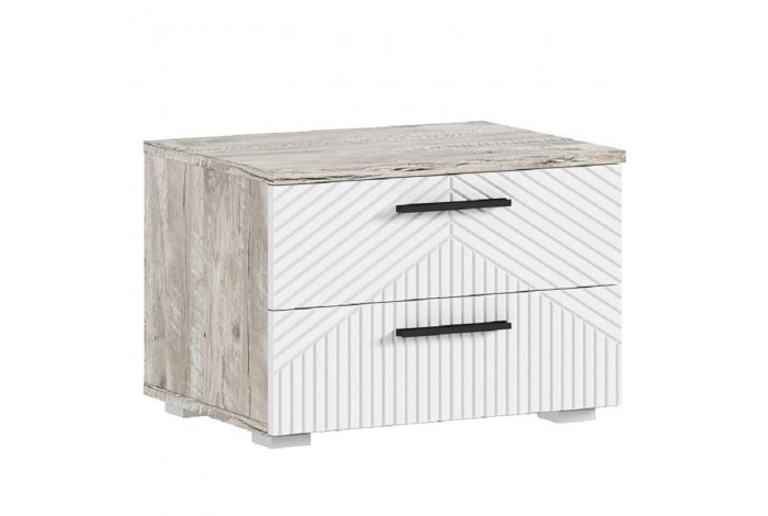 Спальня Сильвия - 2 Дуб Юкон - Браш Вайт