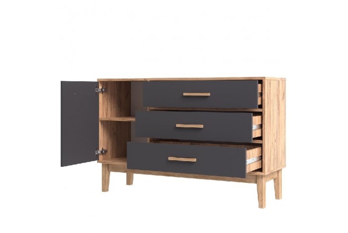 Спальня Кельн Графит - Дуб Крафт Золотой