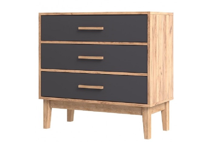 Спальня Кельн Графит - Дуб Крафт Золотой