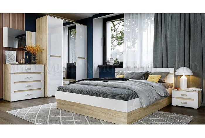 Кровать Ким 1,4 выбор цвета