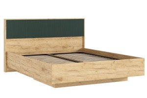 Набор мебели для спальни "Марвэл" (Дуб Крафт Золотой - Браш Мени Грин)