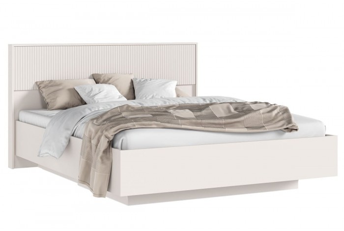 Кровать парящая 1,6 м Марвэл с ортопедическим основанием (металл) Кашемир - Кашемир