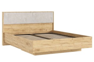 Кровать парящая "Марвэл" 1,6 м с подъемным механизмом Дуб Крафт Золотой - Мальта