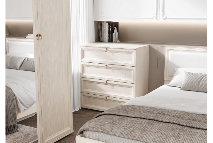 Спальня Престиж-2 вариант №3 сандал светлый