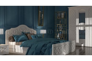 Набор мебели для спальни "Престиж" (белый - белый матовый)