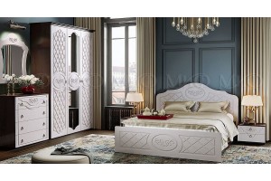 Набор мебели для спальни "Престиж" (венге - жемчуг)