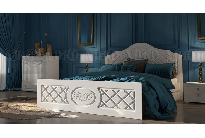 Спальня Престиж мини белый - белый матовый