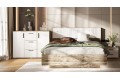 Спальня Сильвия - 2 Дуб Юкон - Браш Вайт