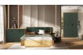 Спальня Сильвия - 1 Дуб Крафт Золотой - Браш Мени Грин