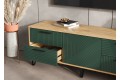Тумба под ТВ Флэш 1500 Браш Мени Грин - Дуб Крафт