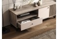 Тумба под ТВ Роджина 1500 Дуб Крафт серый - Кашемир