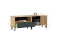 Тумба под ТВ Роджина 1500 Дуб Крафт золотой - Изумрудный
