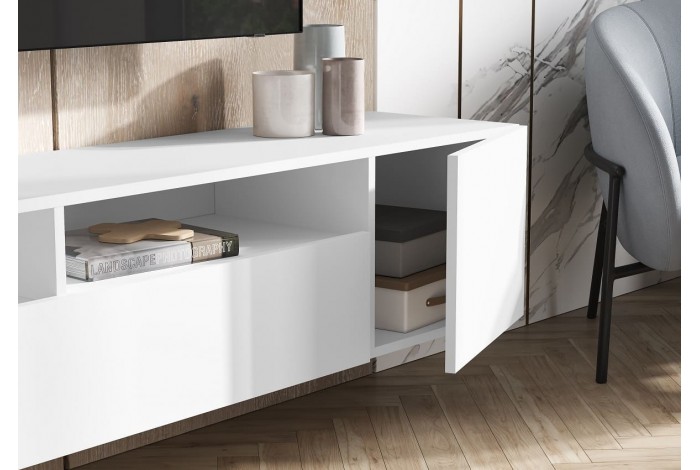 Тумба под ТВ Сити белый