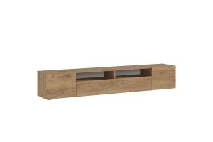 Тумба под ТВ "Сити" (дуб крафт золотой)