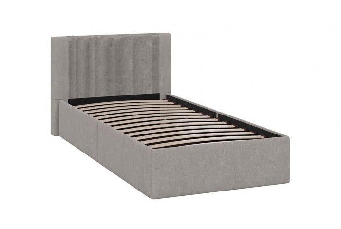 Кровать с ПМ «Тейлор» 900 (с подъемным механизмом) Микровелюр Linea Grande 25/Connect 25 (мокко)