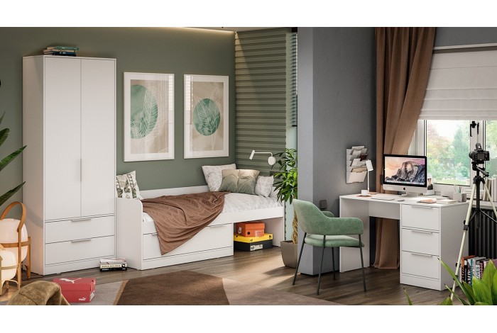 Набор детской мебели «Марли» стандартный Белый