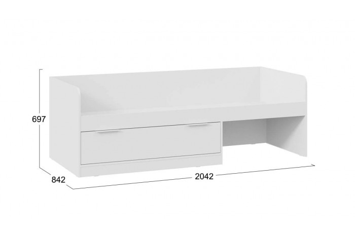 Набор детской мебели «Марли» стандартный Белый