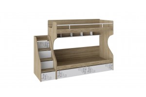 Набор детской мебели Оксфорд №1 Ривьера, Белый с рисунком