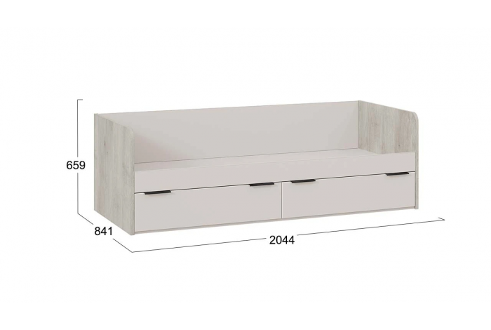 Набор детской мебели «Порто» №2 - ГН-393.102 Кашемир матовый, Баттл Рок, Кашемир сатин
