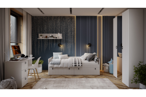 Детская Тиффани Белый снег, Белый софт