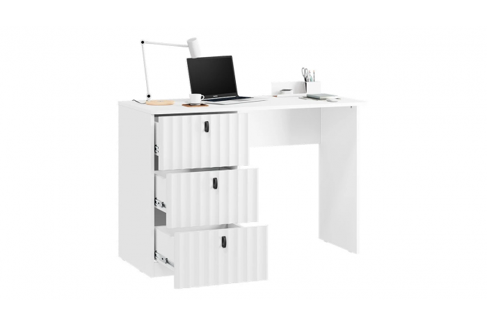 Набор детской мебели «Тиффани» стандартный Белый снег, Белый софт