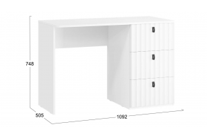 Набор детской мебели Тиффани №1 Белый снег, Белый софт