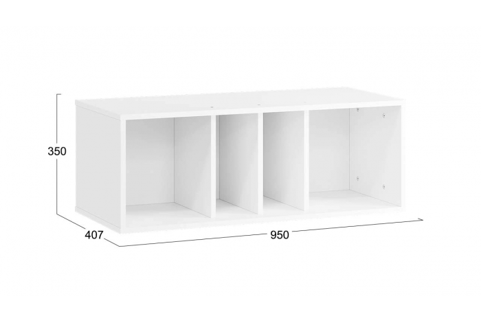 Детская «Тиффани» Белый снег, Белый софт