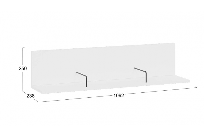 Набор детской мебели «Тиффани» стандартный Кашемир, Кашемир матовый