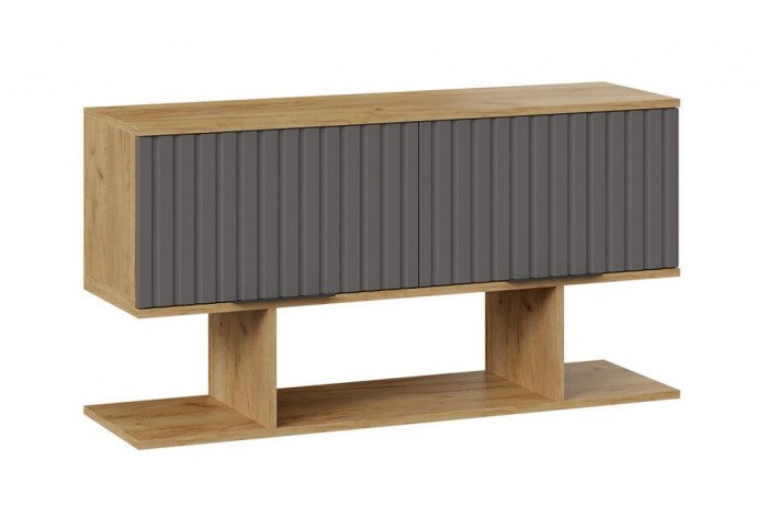 Набор детской мебели «Хилтон» №2 Дуб Крафт золотой, Графит матовый